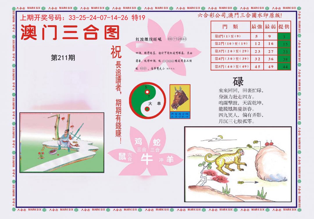 2024211期4-澳门三合