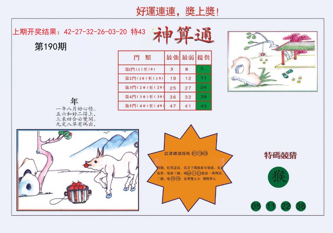 2024190期4-台湾神算