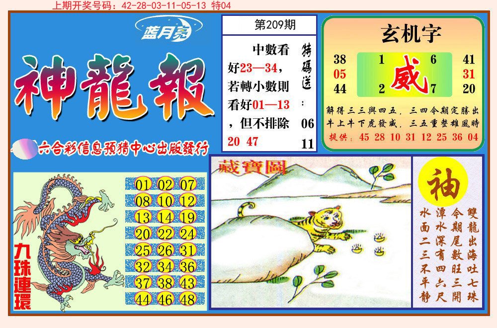 2024209期神龙报