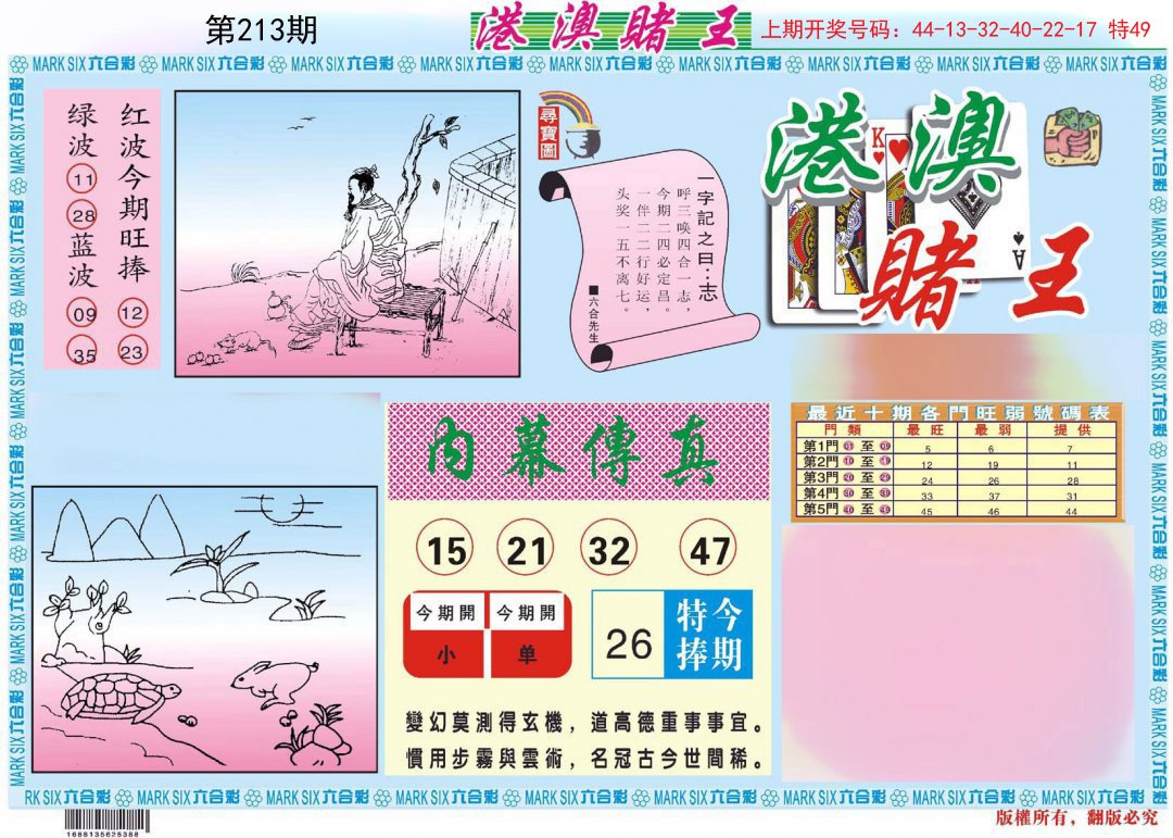 2024213期港澳赌王A