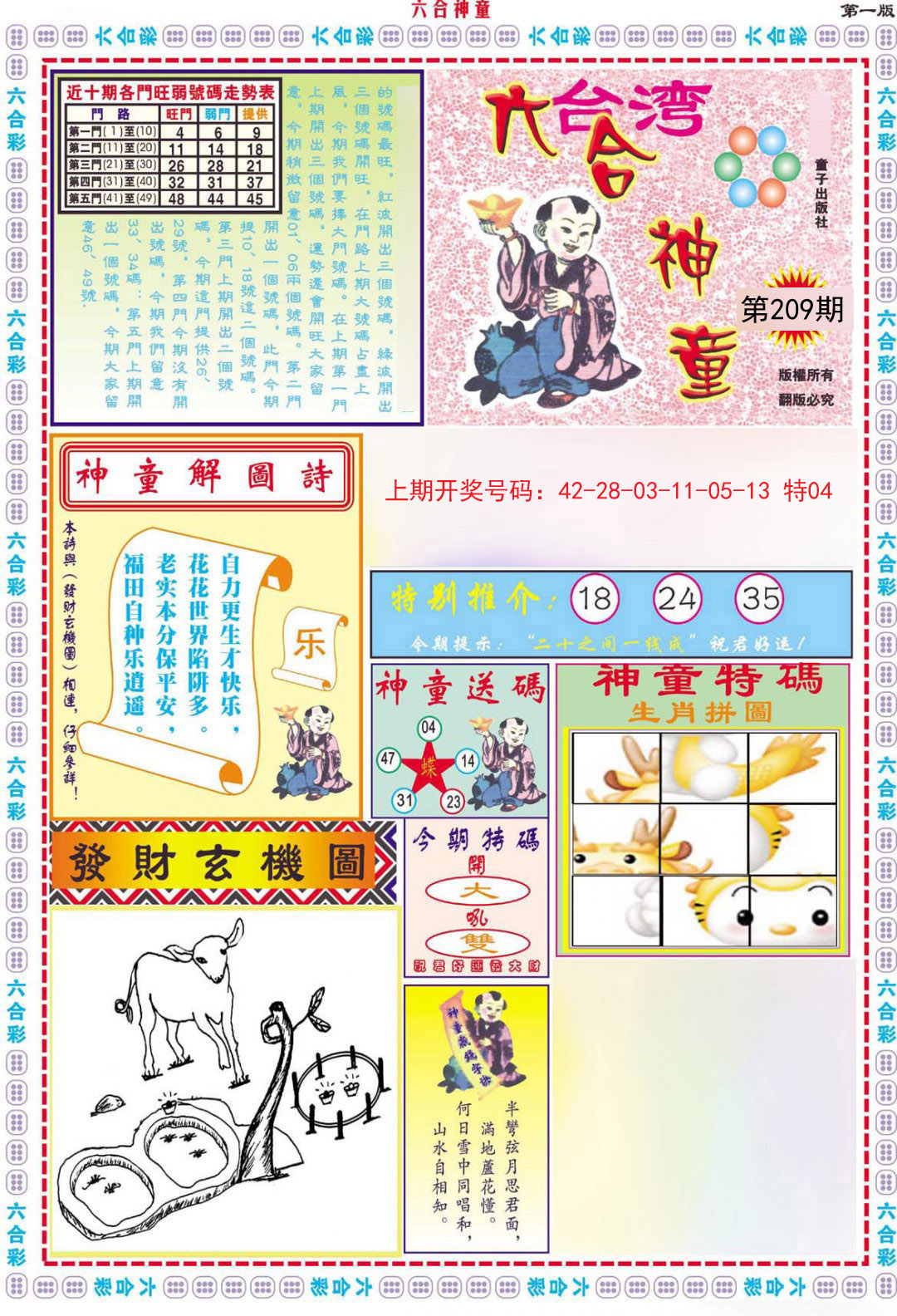 2024209期六合神童A