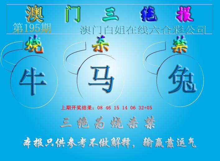 2024195期三绝报（新版）