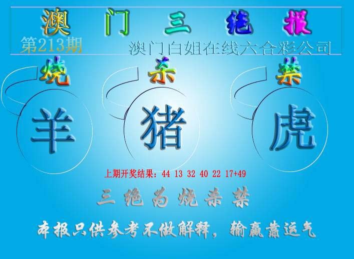 2024213期三绝报（新版）