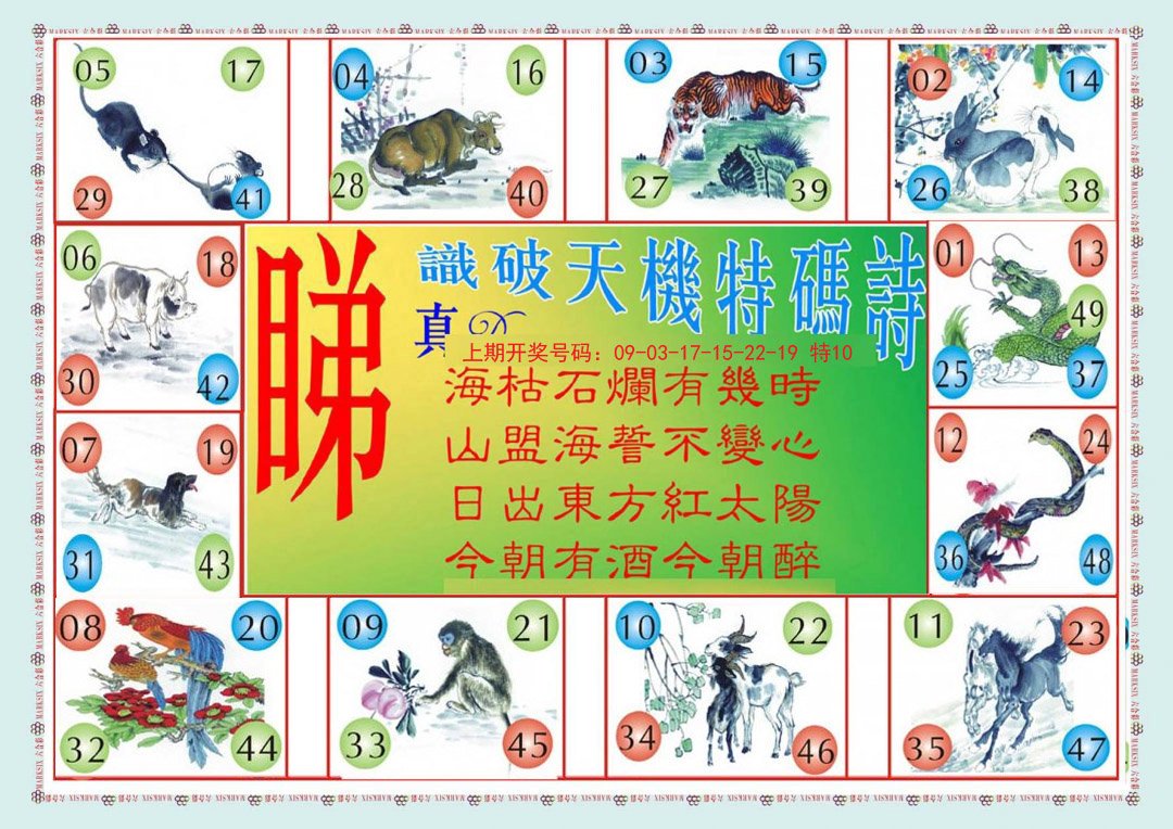 2024198期识破天机B版