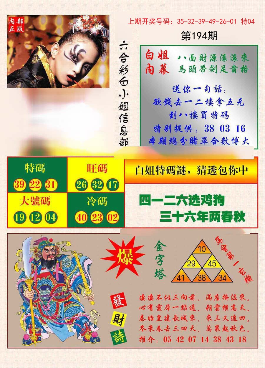 2024194期港彩内幕报