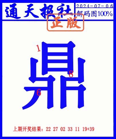 2024188期另解码图