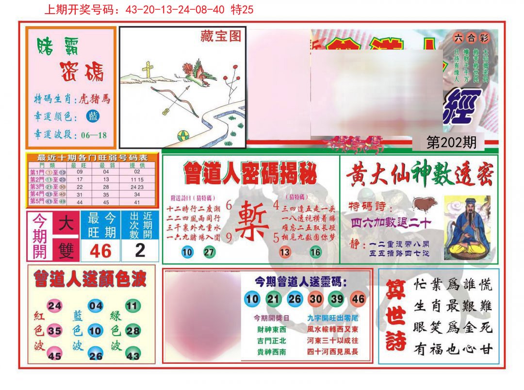 2024202期赢钱一经
