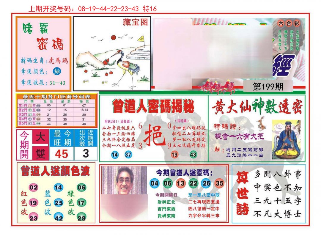 2024199期赢钱一经