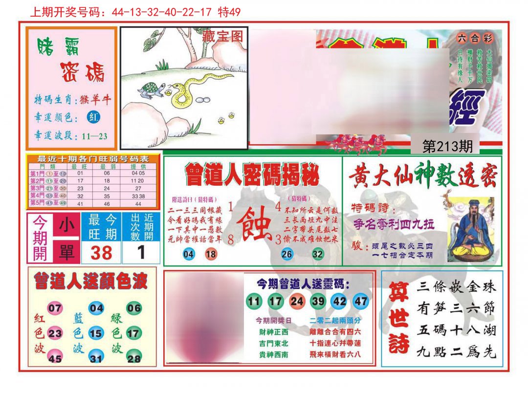 2024213期赢钱一经