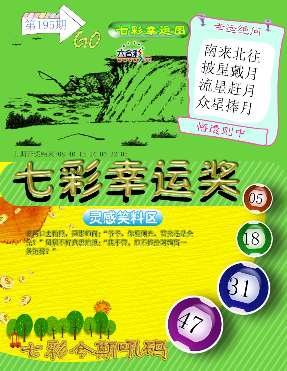2024195期七彩幸运奖