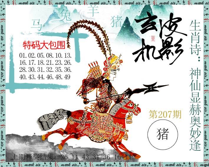 2024207期皮影玄机
