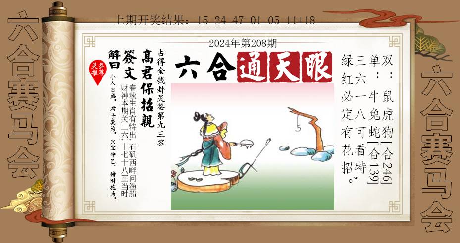 2024208期六合通天眼