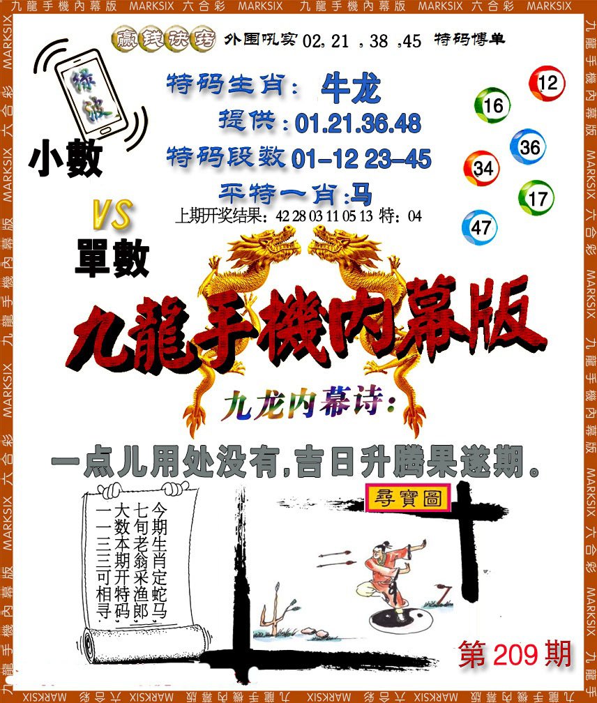 2024209期手机内幕