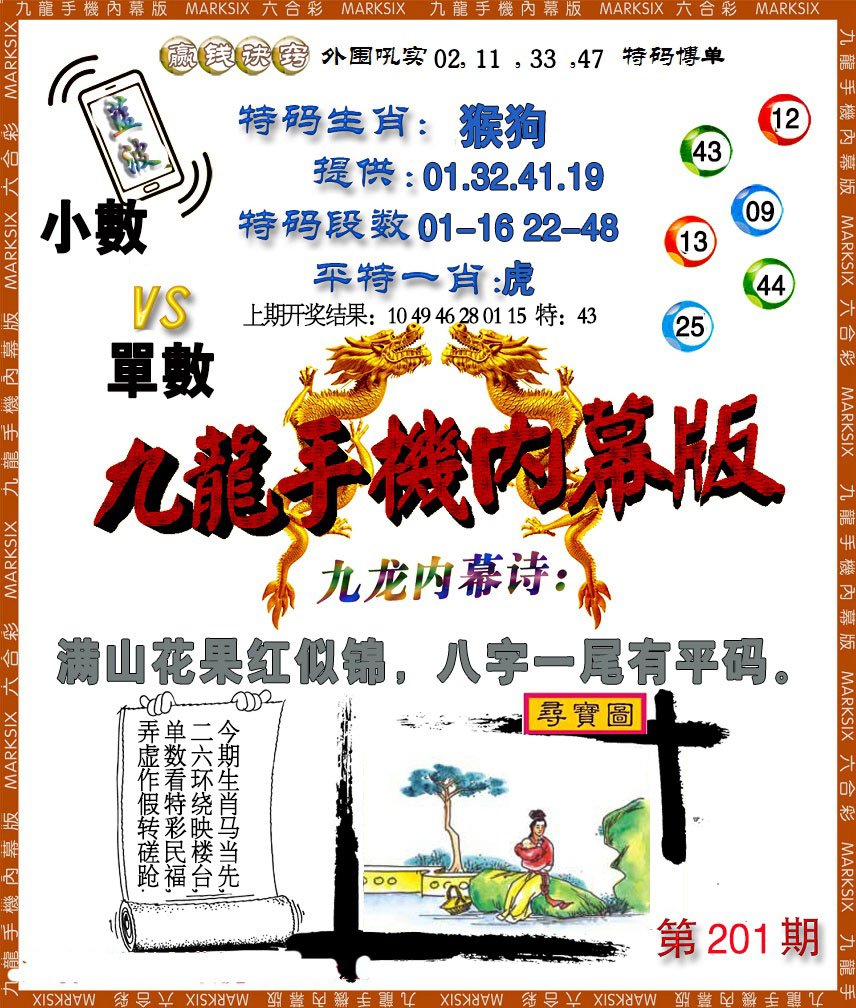 2024201期手机内幕