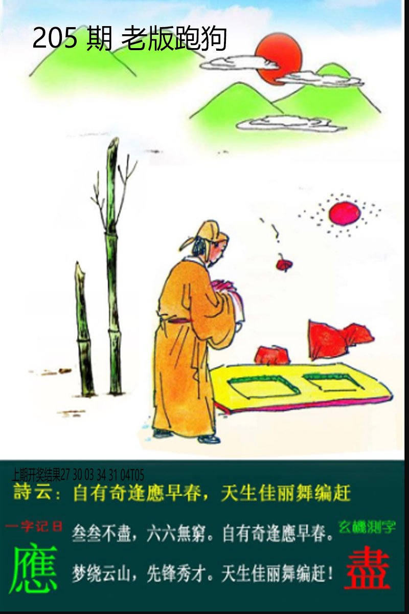 2024205期老板跑狗