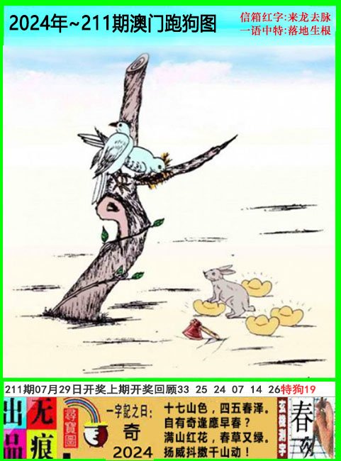 2024211期澳门跑狗无痕版