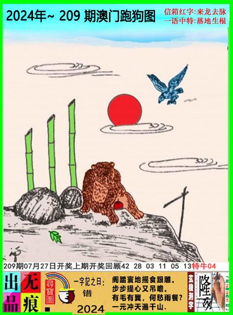 2024209期澳门跑狗无痕版