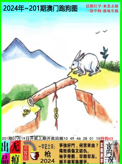 2024201期澳门跑狗无痕版