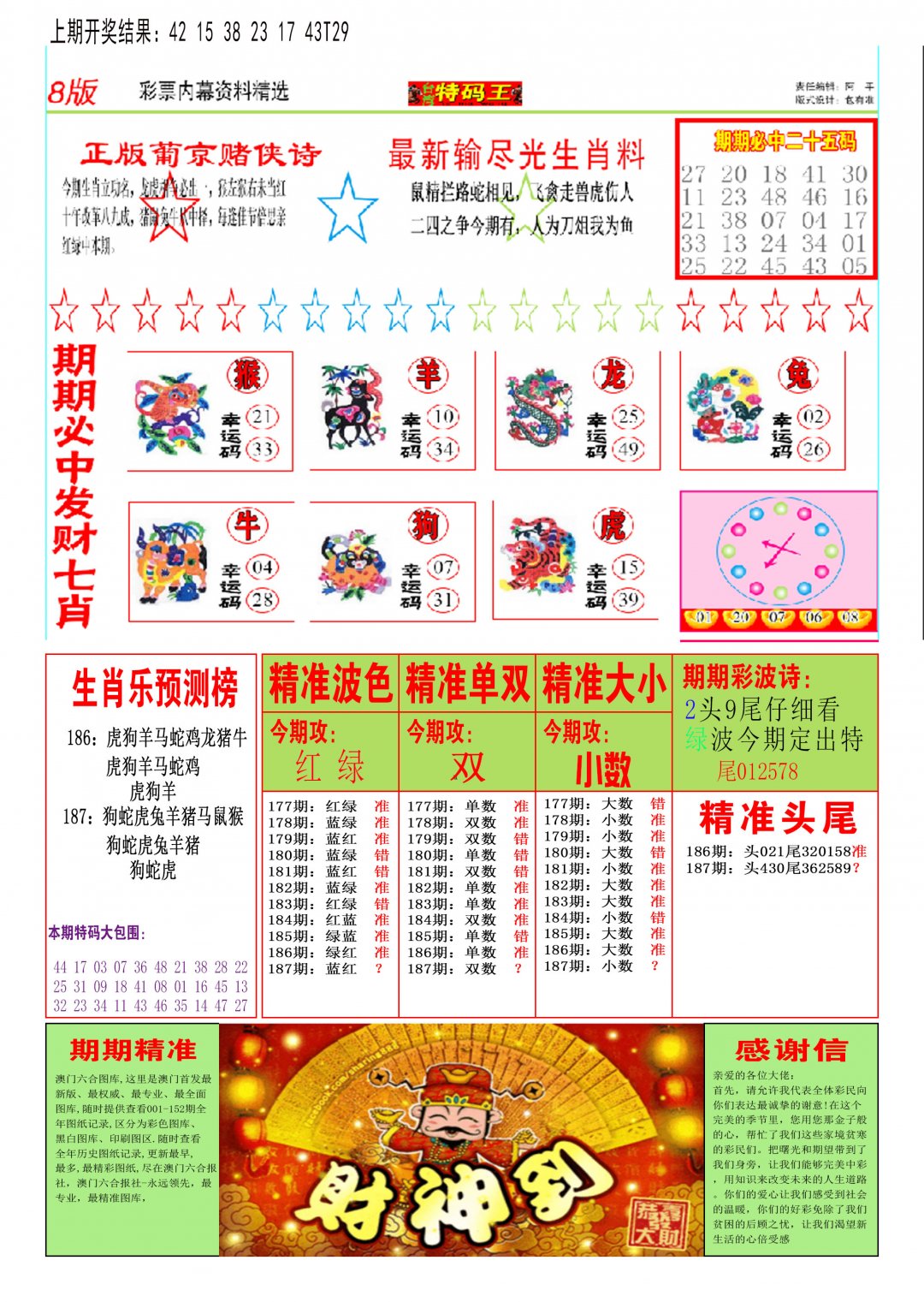 2024187期特码王B