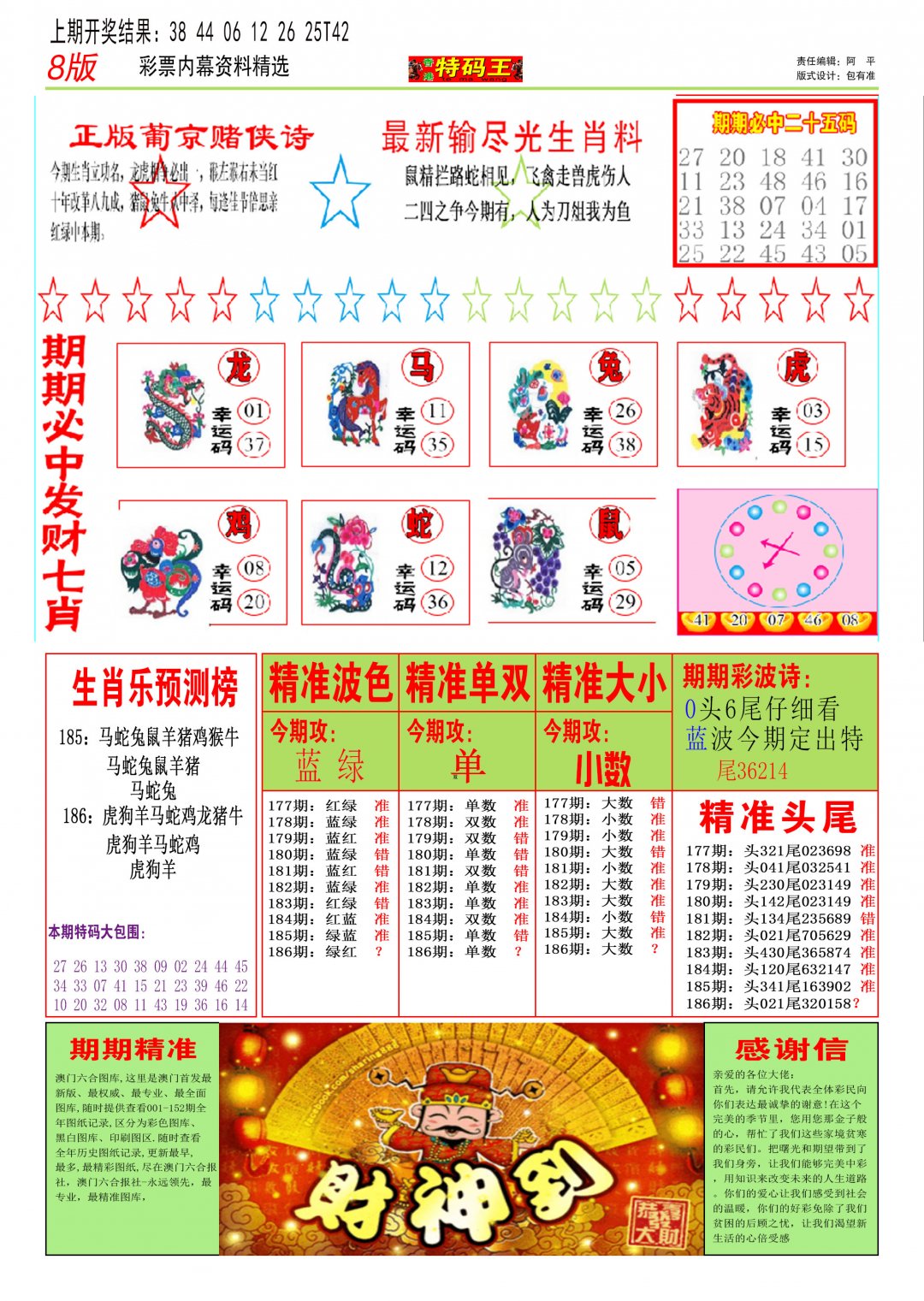 2024186期特码王B