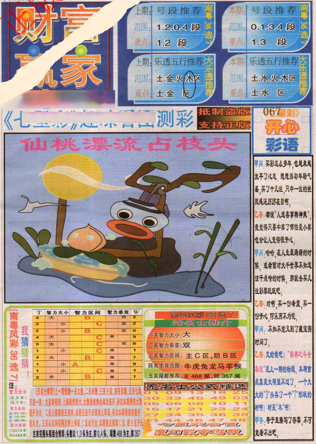 2024197期财富赢家（七星彩）