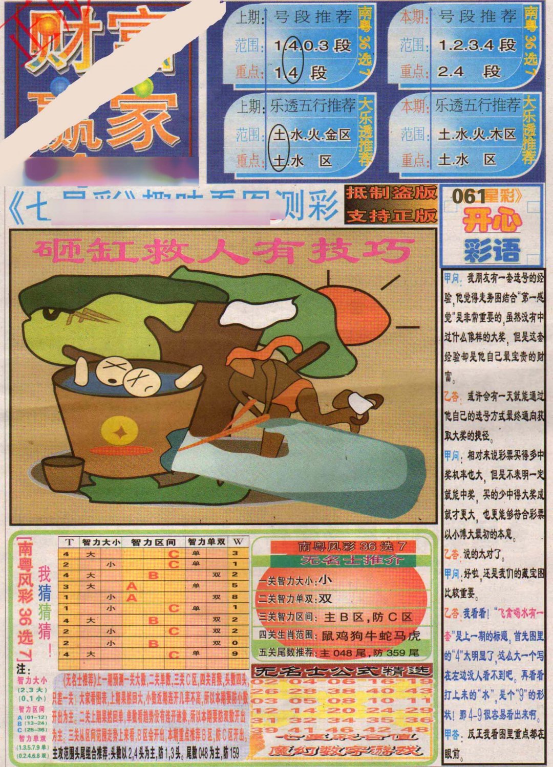 2024191期财富赢家（七星彩）