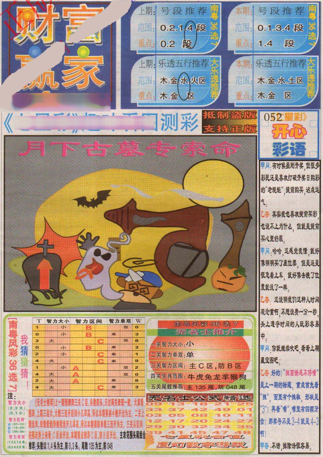 2024182期财富赢家（七星彩）