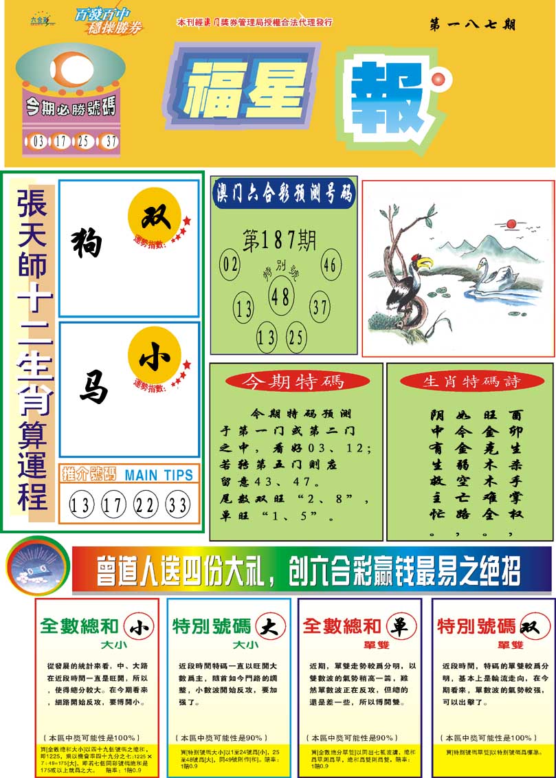 2024187期福星报