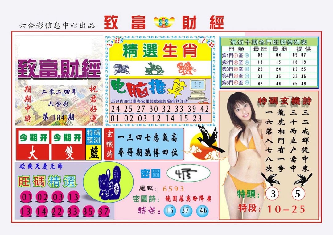 2024184期致富财经