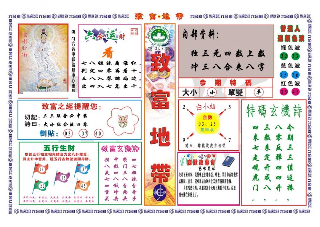 2024208期致富地带