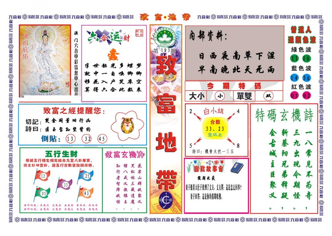 2024193期致富地带