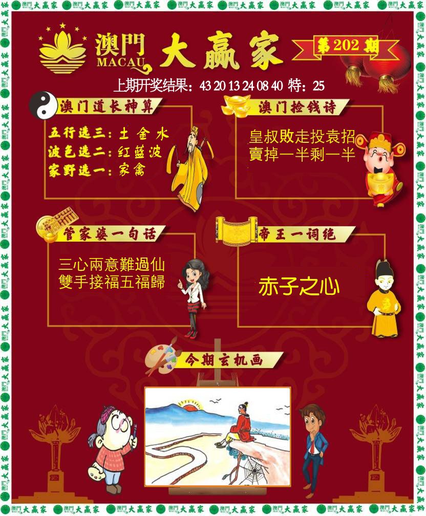 2024202期大赢家