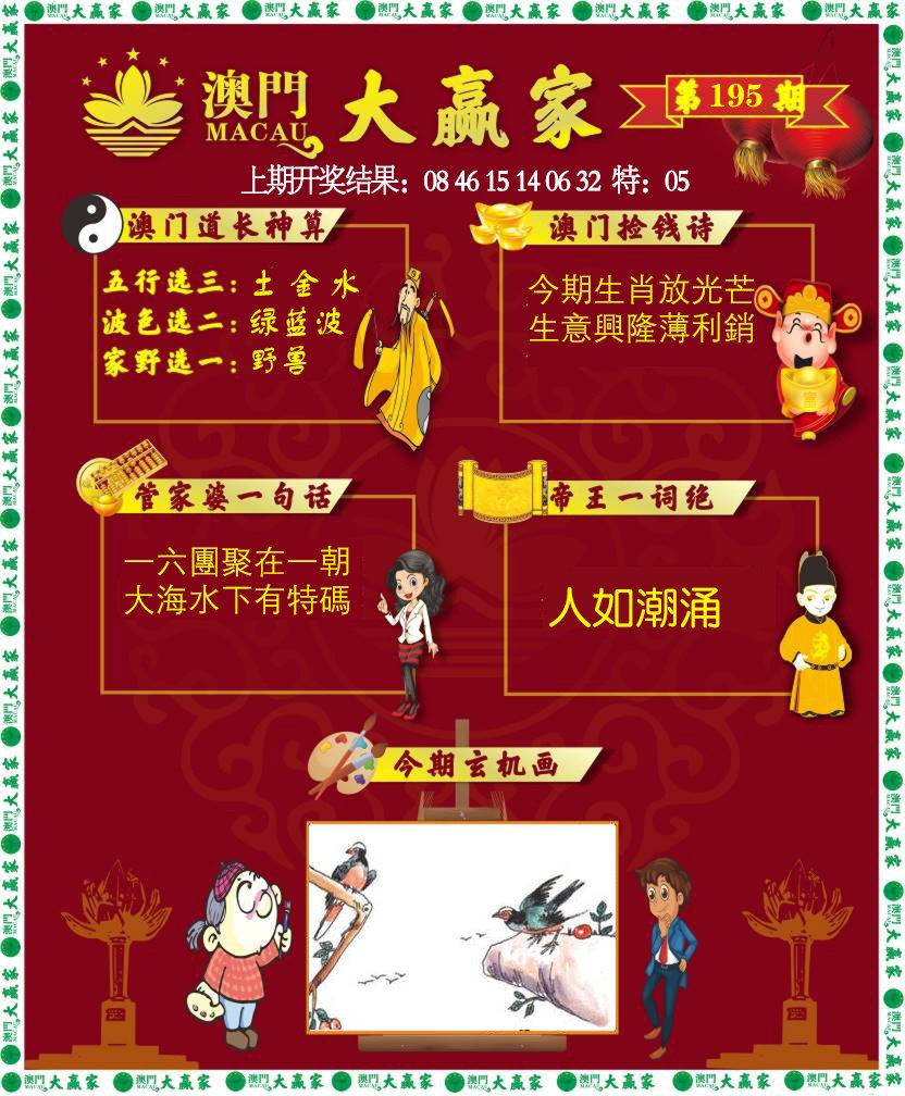 2024195期大赢家