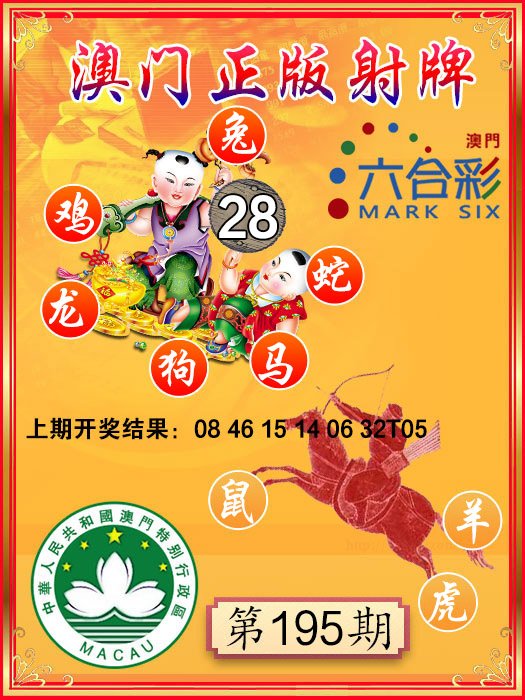 2024195期射牌图