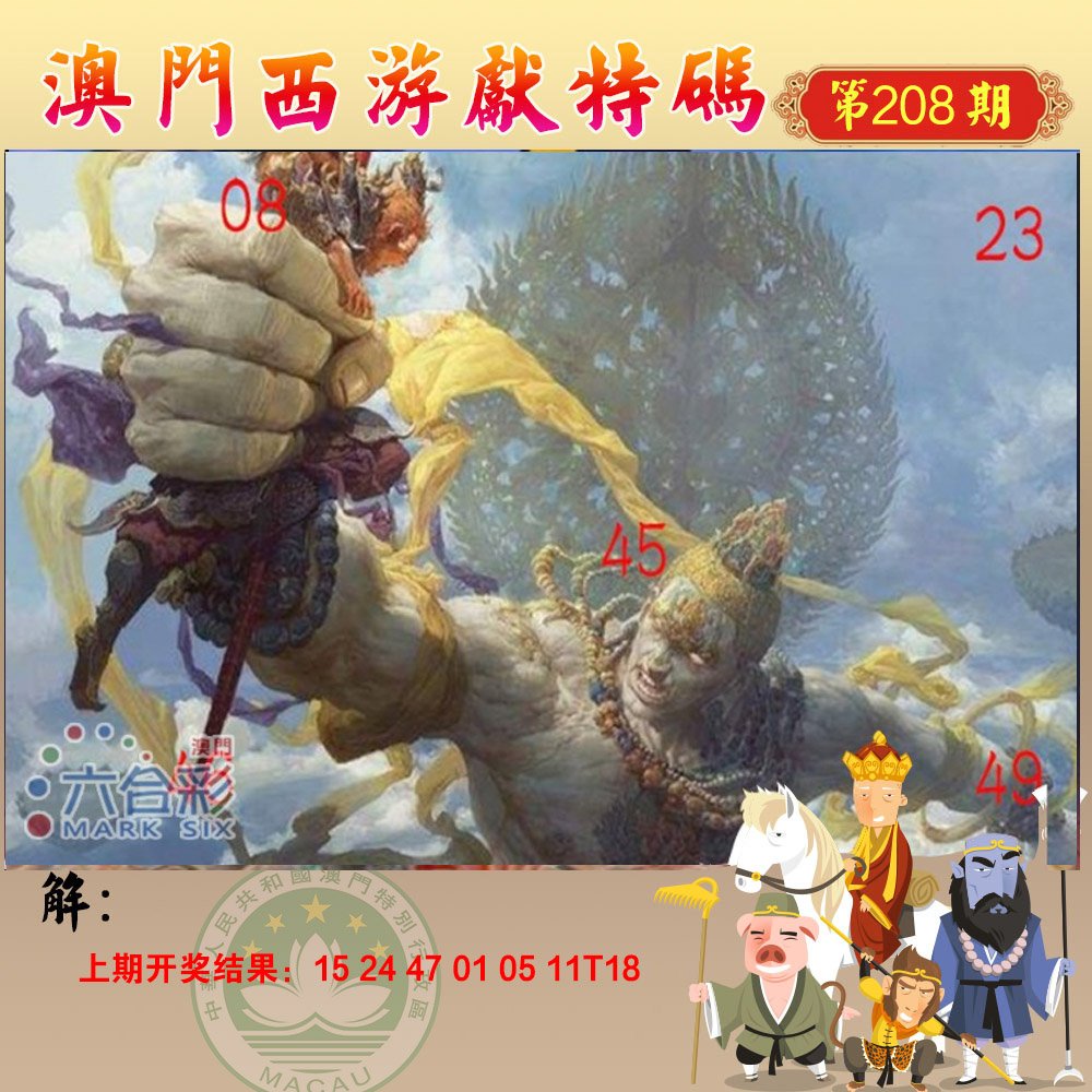 2024208期西游献码