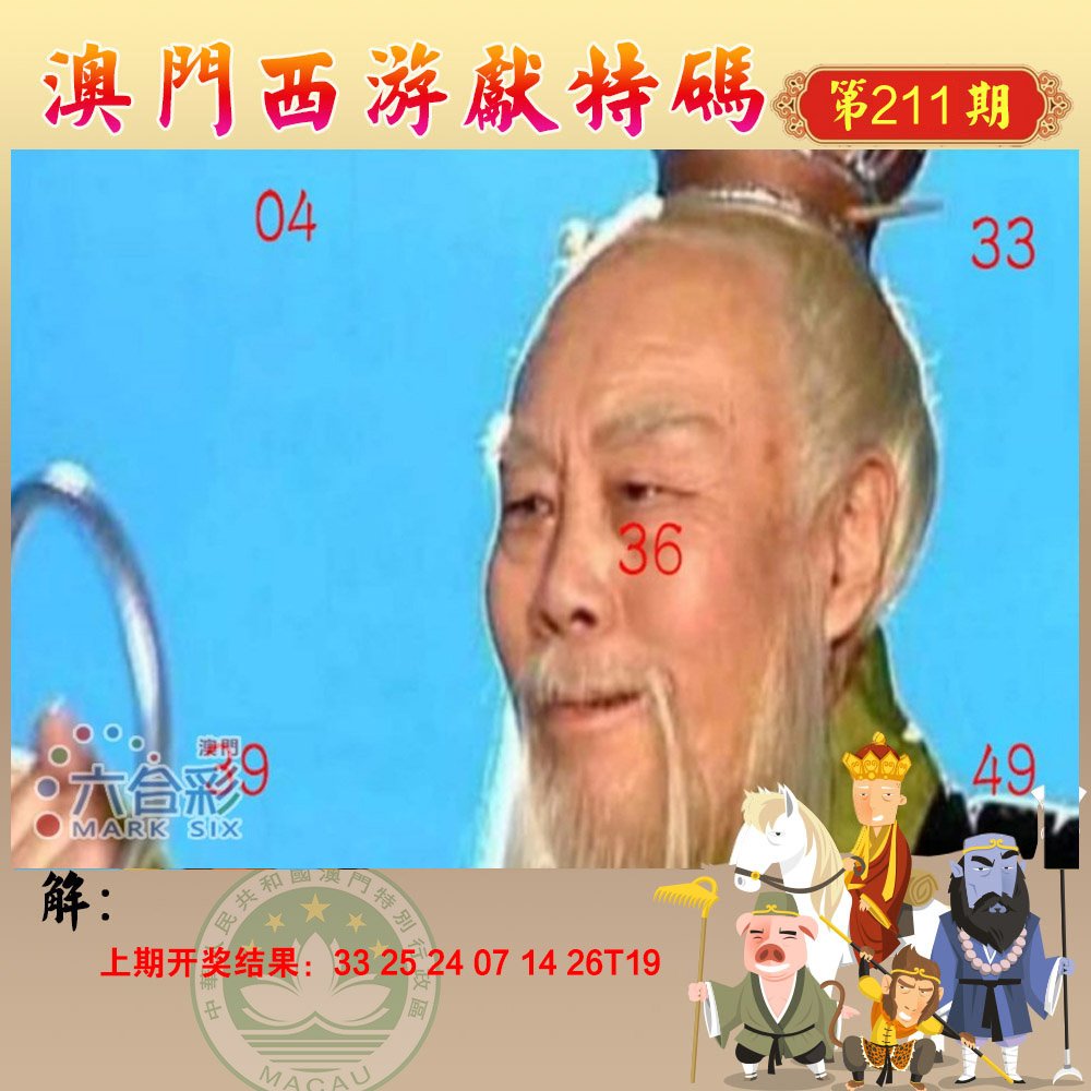 2024211期西游献码