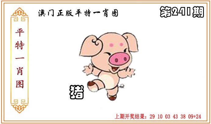 2024241期正版平特一肖图