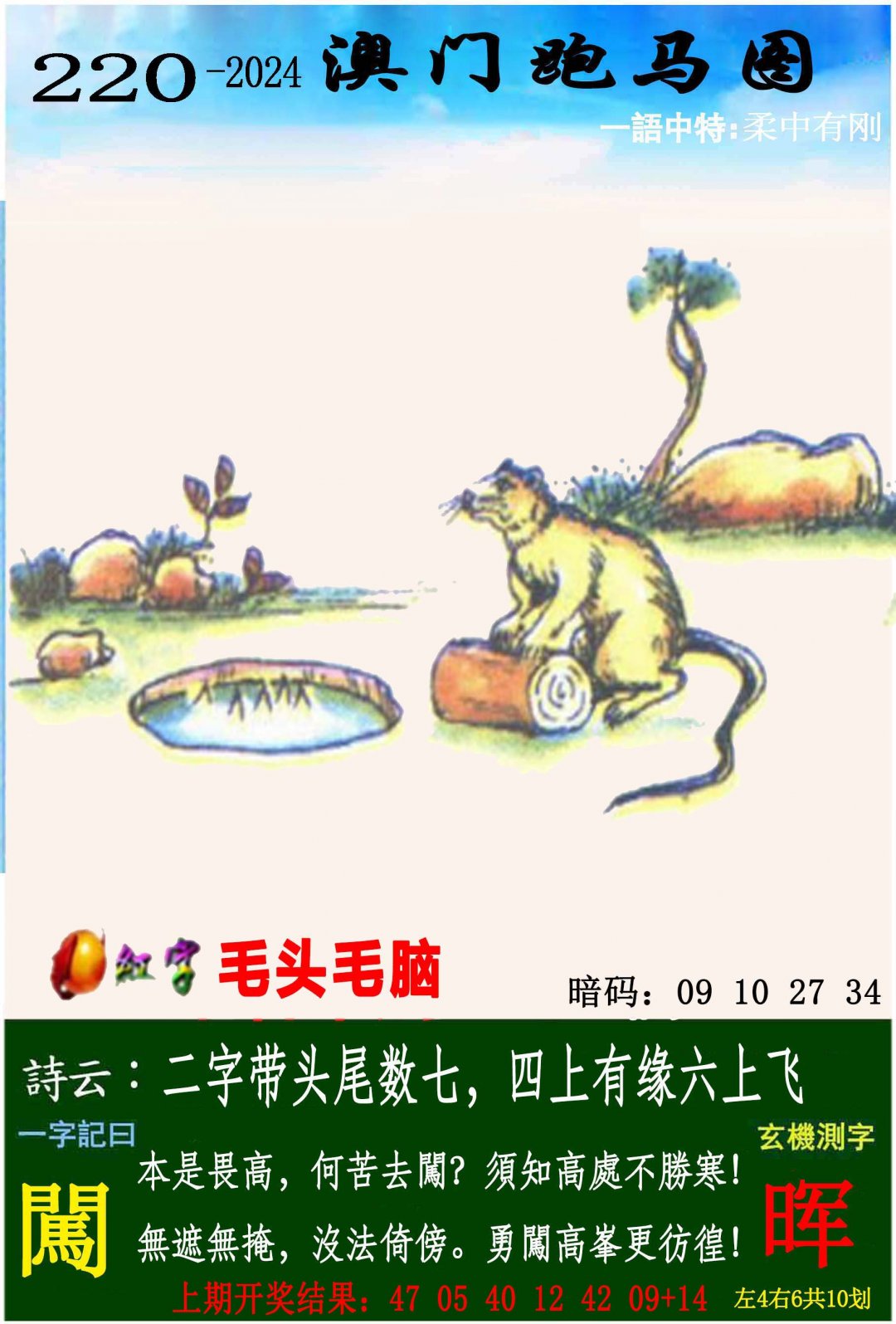 2024220期跑马图