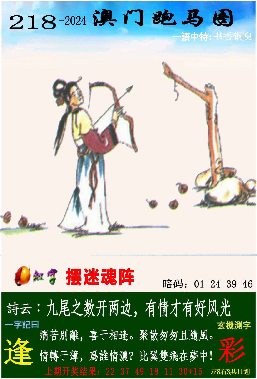 2024218期跑马图