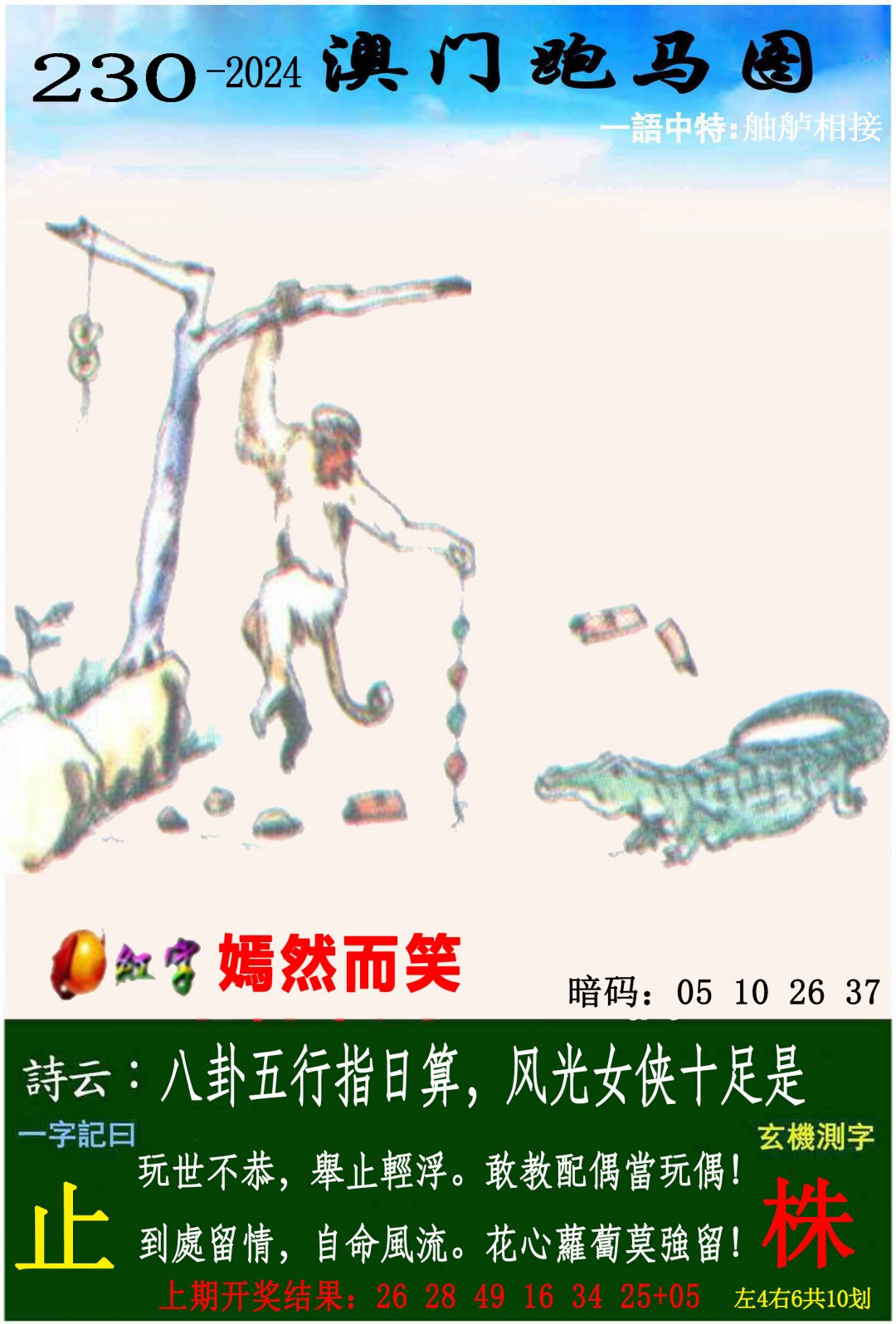2024230期跑马图