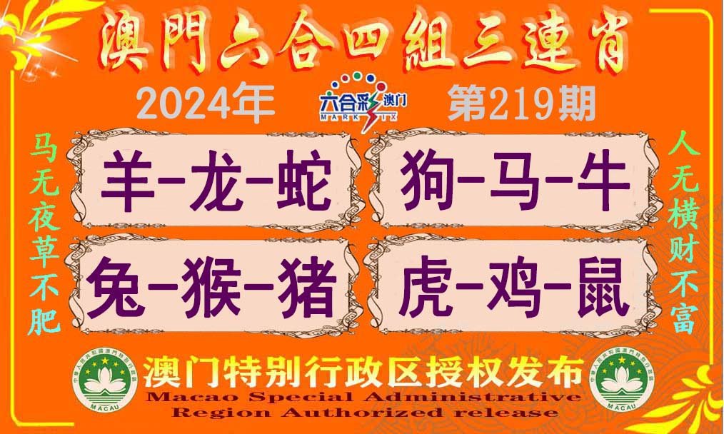 2024219期六合四组三连肖