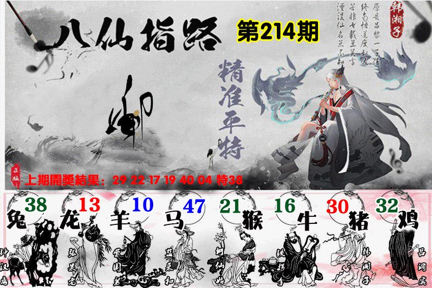 2024214期八仙指路