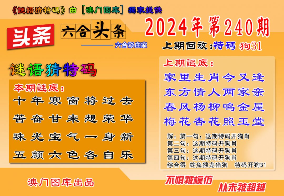 2024240期六合头条