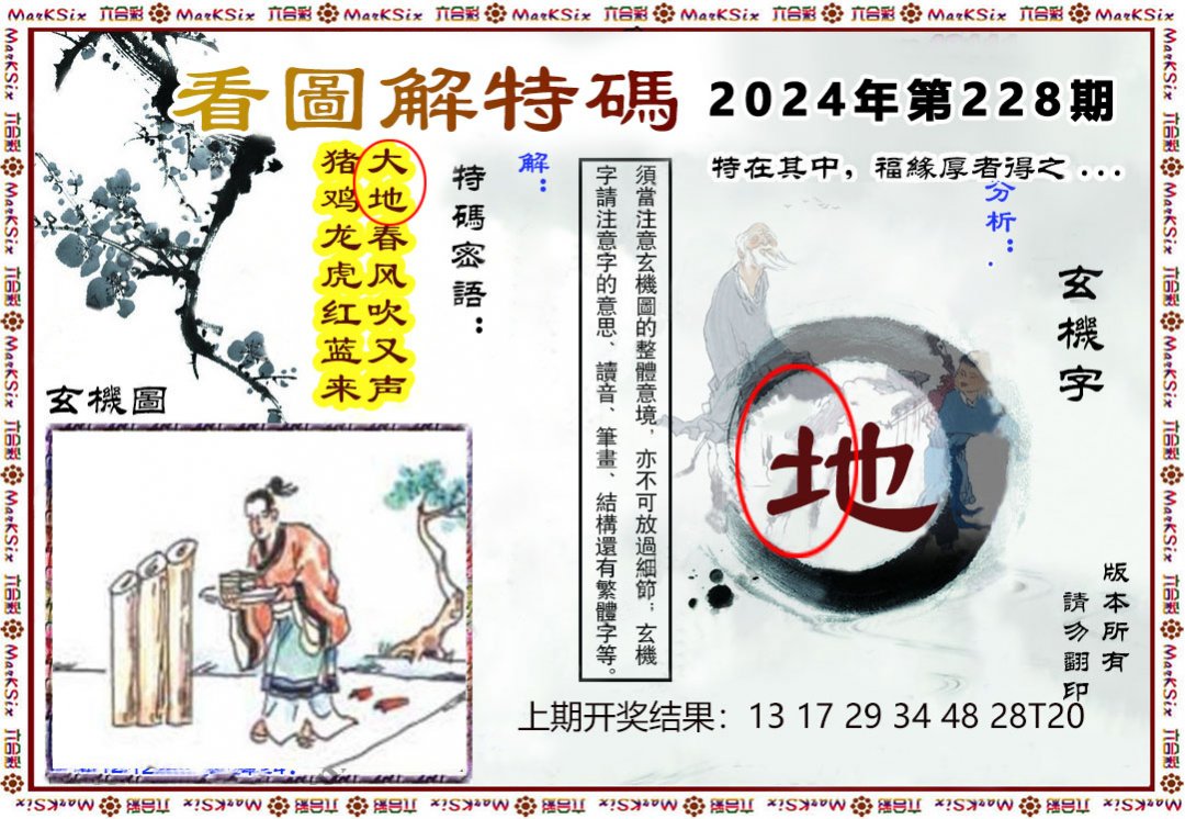 2024228期看图解特码