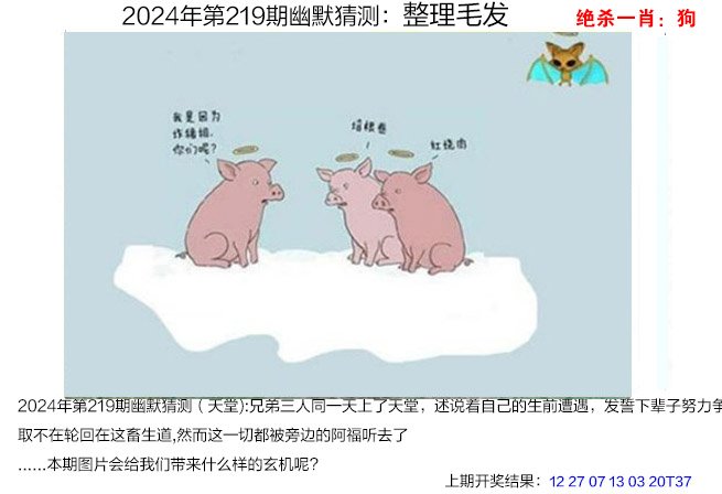 2024219期幽默猜测
