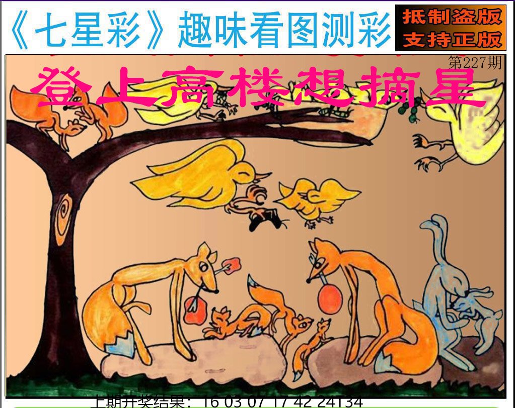 2024227期澳版七星彩图