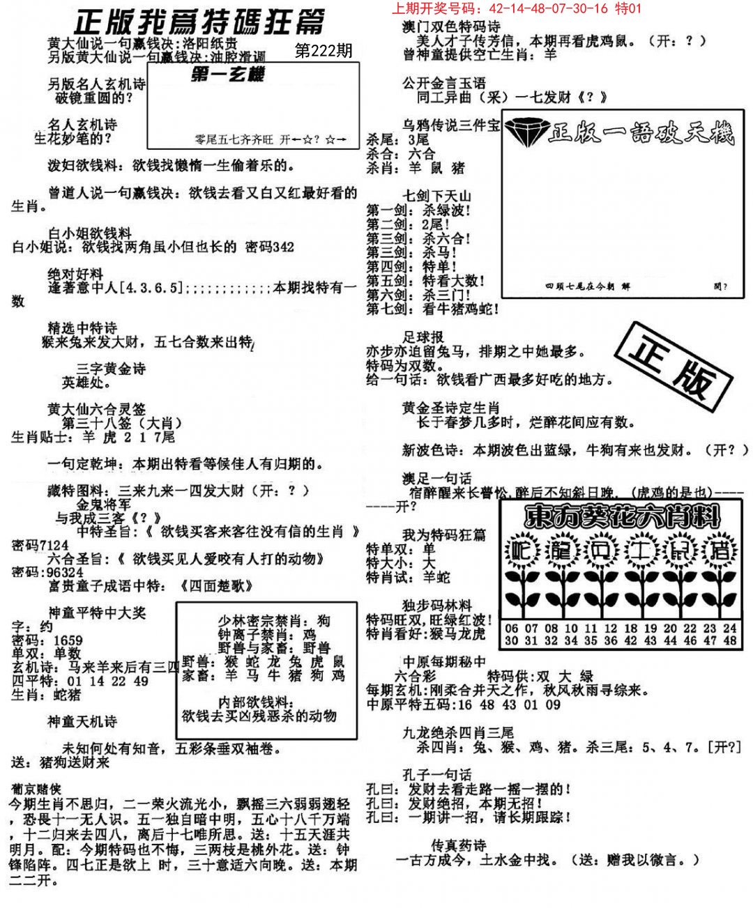 2024222期我为特码狂篇