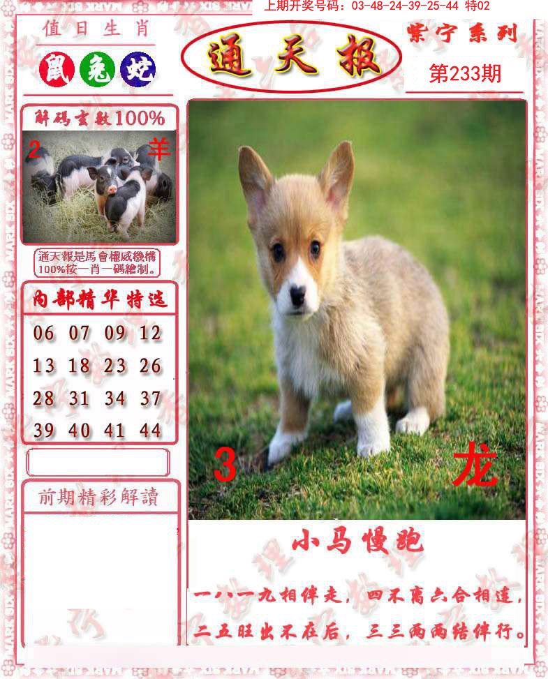 2024233期救通报