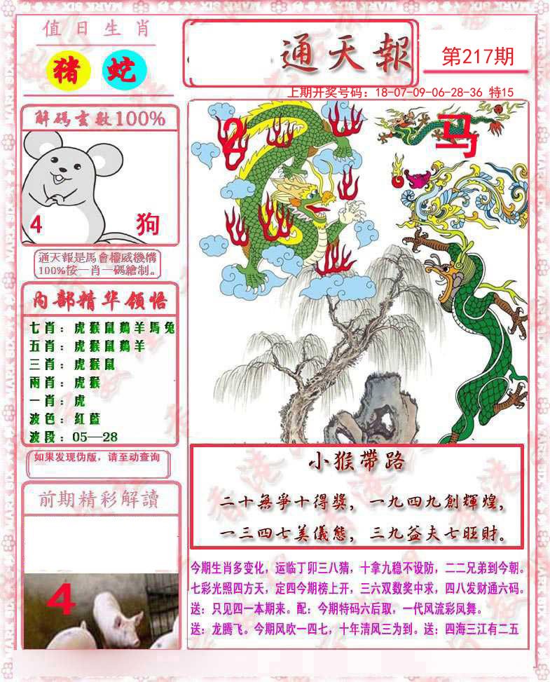2024217期马经通天报