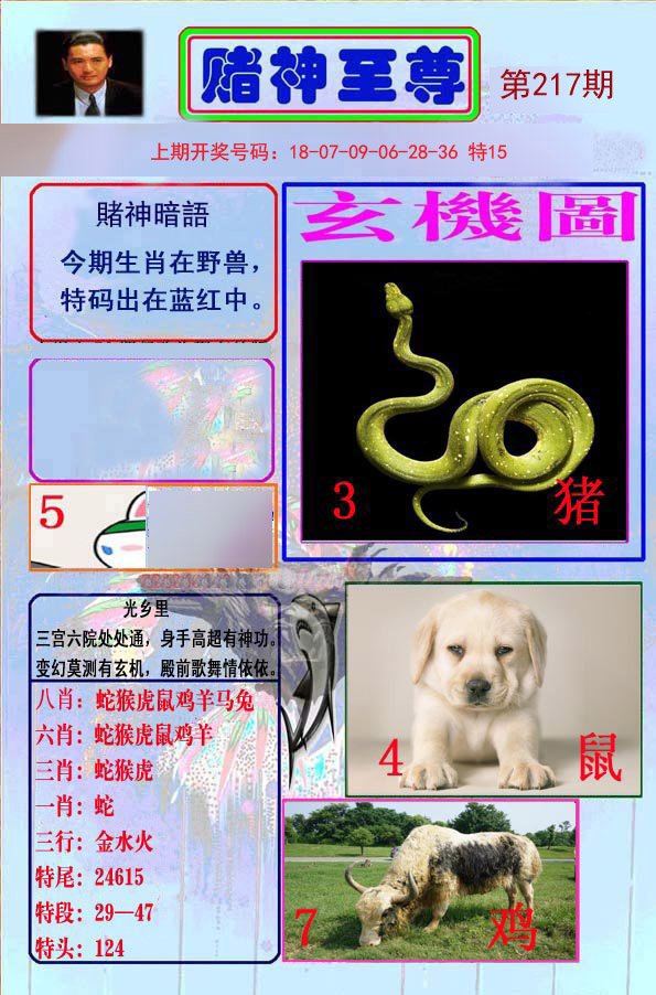 2024217期赌神至尊